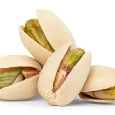 Organic Raw Pistachios in Shell in a bowl showing fresh, premium-quality nuts