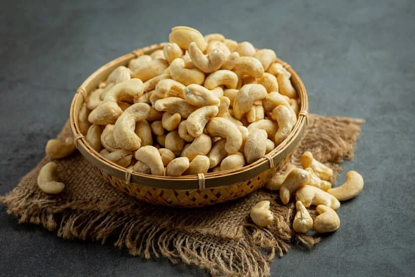 Premium quality organic cashew nuts